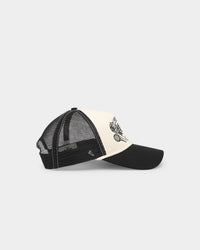 404 Premium Athletics Trucker Snapback Black/Off White