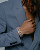 Vitaly Unisex Static Bracelet Clear/Gold