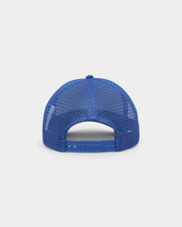 Kangol Seersucker Mesh Trucker Blue