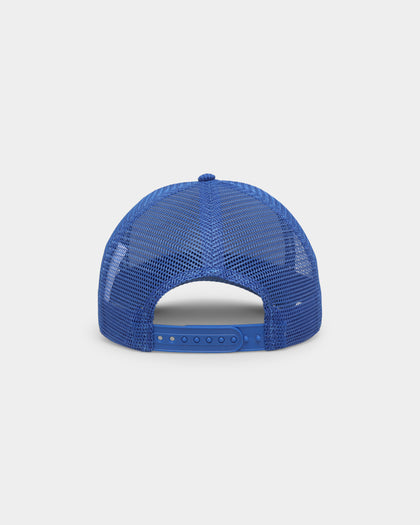 Kangol Seersucker Mesh Trucker Blue