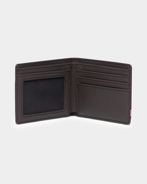 Herschel Bag Co Hank Leather RFID Wallet Brown