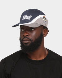 HUF Daytona 6-Panel Curved Visor Snapback Navy