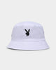 Playboy Reversible Bucket Hat Black/White