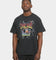 Mitchell & Ness Chicago Bulls Vintage Lightning Short Sleeve T-Shirt Black Wash