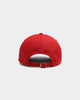NATIONAL COLLEGIATE ATHLETIC ASSC Harvard University Small Team Crest Dad Hat Strapback Washed Crimson