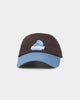 XLARGE Slanted Logo Snapback Brown/Navy