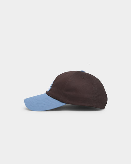 XLARGE Slanted Logo Snapback Brown/Navy