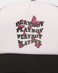 Playboy Butterfly Trucker Snapback Black